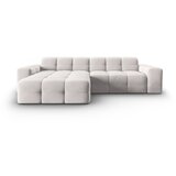 Micadoni Home Kutna garnitura od svijetlosivog baršuna (lijevi kut) Kendal - | shoptok.hr