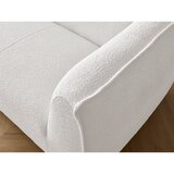 Bobochic Paris Bela sedežna garnitura iz tkanine bouclé 242 cm Giorgia – | Shoptok.si
