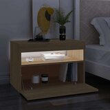 vidaXL TV ormarić s LED svjetlima boja hrasta sonome 60x35x40 cm | shoptok.hr