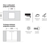 GL sudopera bari 1K bela 440x440x220MM | ePonuda.com