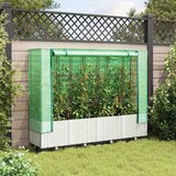  Povišena gredica s pokrovom za staklenik 160 x 40 x 138 cm | Eponuda.ba