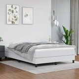  Okvir za krevet s oprugom bijela 140x200 cm od umjetne kože | shoptok.hr