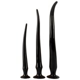 You2Toys super long flexible butt plug set black Cene