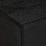  Stolić za kavu crni 80 x 50 x 40 cm od konstruiranog drva | Eponuda.ba