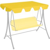 vidaXL Streha za vrtno gugalnico rumena 150/130x105/70 cm, (20692603) Cene