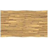  140 x 80 x 75 cm Čvrsto drvo akacije Bijela i crna Pravokutni - Bijela i crna 140 x 80 x 75 cm Živi rub | shoptok.hr