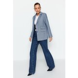 Trendyol Indigo Pocket Detailed Lined Woven Blazer Jacket Cijene