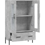  Visoka komoda boja betona 69 5 x 31 x 115 cm konstruirano drvo | shoptok.hr