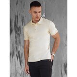 DStreet Men's Yellow Polo Shirt Cene