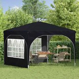  Rastezljivi šator za zabave 290 x 290 x 245 cm Antracit | shoptok.hr