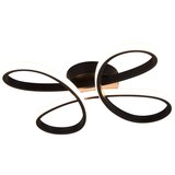 Tri O Crna LED stropna svjetiljka 40x40 cm Fly – | shoptok.hr