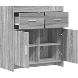  Kreveta Siva Sonoma 75 x 36 x 80 cm Konstruirano drvo | shoptok.hr