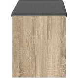  Klupa za hodnik s jastukom Sonoma hrast 83 x 38 x 45 cm | shoptok.hr