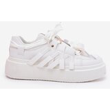 Boto Eco Leather Sneakers On Platform White Penolle | ePonuda.com