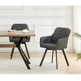 MID.YOU Set Stolov Sophie, Antracit, 2 Kos | Shoptok.si