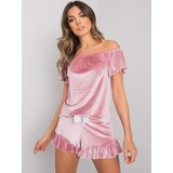 RUE PARIS Pyjamas-RV-PI-7396.30X-Dark Pink | Shoptok.si