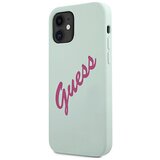 Guess Ohišje za Apple iPhone 12 Mini Collection Vintage Silikon v TPU, Modra, (21736892) Cene