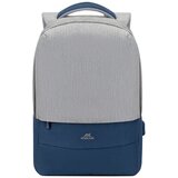  Ruksak RivaCase 15.6" Prater 7562 Grey/Dark Blue anti-theft laptop backpack Cijene