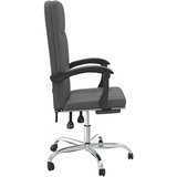  Uredski naslonjač od umjetne kože sivi | shoptok.hr