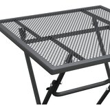  5-dijelni vrtni blagovaonski set ekspandirani metal antracit | shoptok.hr