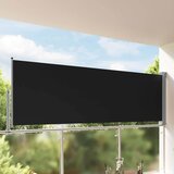 Uvlačiva bočna tenda za terasu 120 x 300 cm crna | shoptok.hr