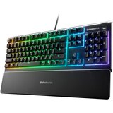 Steel Series Apex 3 žična RGB igralna tipkovnica črne barve z UK postavitvijo QWERTY Cene