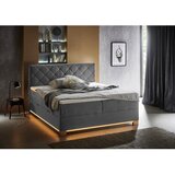 Meise Möbel Siva boxspring postelja s prostorom za shranjevanje 180x200 cm Messina – | Shoptok.si