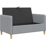 SOFA s pohranom Svjetlosiva 122 x 78 x 87 cm Poliester | shoptok.hr
