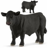 Schleich živalska figura bik angus 13879 črn Cene