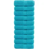 brisače za pranje SOLUND 10 kosov turkizne 30x30 cm 600 g/m², (5000307755)