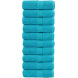 Premium ručnici za pranje SOLUND 10 kom. tirkizne 30x30 cm 600 g/m² - Tirkizna 30 x 30 cm 10 Cijene