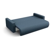 Cosmopolitan Design Temno modra raztegljiva sedežna garnitura s prostorom za shranjevanje 238 cm Belfast – | Shoptok.si