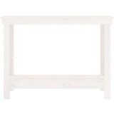  Radni stol Bijela 110x50x80 cm od masivne borovine | shoptok.hr