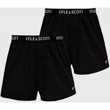 Lyle & Scott Bombažne boksarice črna barva | Shoptok.si