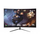 Perfect Display GAMING Monitor PD 24" Zakrivljen, 200Hz 0.5ms, FreeSync,DP+HDMI | ePonuda.com
