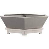  Kamin Smeđa 75 x 75 x 28 cm Čelik otporan na vremenske uvjete | shoptok.hr