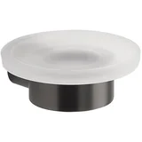zidni držač sapuna pirenei mlečno staklo/metalno siva
