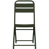  Sklopiva stolica za vrt 2 pcs Zelena 42 x 52 x 82cm | shoptok.hr