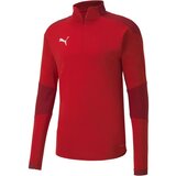 Puma TEAM FINAL 21 TRAINING 14 ZIP TOP Muška majica za trening, crvena, veličina | shoptok.hr