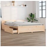  Posteljni okvir s predali 120x200 cm | Shoptok.si