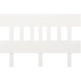  Uzglavlje za krevet bijelo 143,5x3x81 cm od masivne borovine | Eponuda.com
