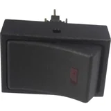 Automobilski klecni prekidač 12 V/DC 20 A 1 x isklop/uklop bez povrata TC-R13-207L-SQ RED 12V/DC 1 kom.