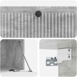 TV ormar za zid Zidne Betonska siva 78,5 x 41 x 30 cm | shoptok.hr