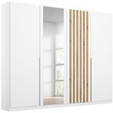 Modern Living Omara S Klasičnimi Vrati Lamella, Bela, Barva Hrasta Cene