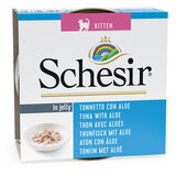 Schesir Kitten v želeju 6 x 85 g - Tuna z aloe vero Cene