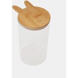 Sinsay Staklena posuda za hranu s bambusovim poklopcem | shoptok.hr