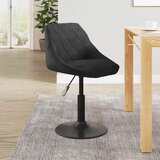  Barski stolac crni baršunasti | shoptok.hr
