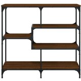 vidaXL Konzolni stol boja smeđeg hrasta 103x32x95 cm konstruirano drvo | shoptok.hr
