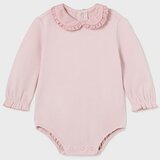 Mayoral bodi z dolgimi rokavi collar baby rose Cene