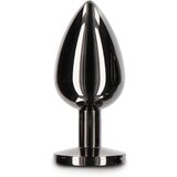 Taboom Butt Plug With Diamond Jewel Black L Cene
